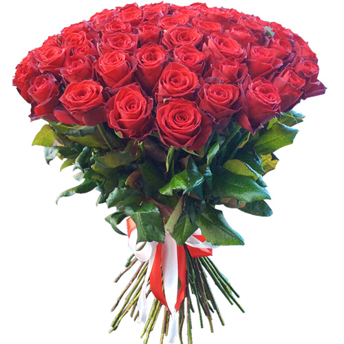 фото товара 51 червона троянда | «Стрий Роза»